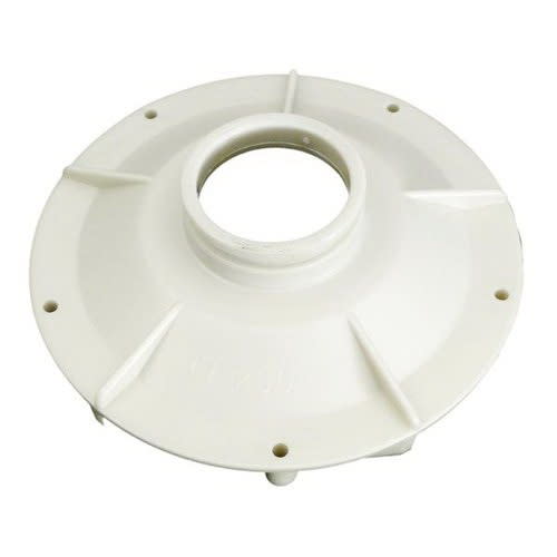 Pentair Dura-Glas Max-E-Glas Diffuser, a white plastic circular component with a central hole and outward extending raised ridges.