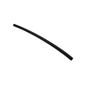 A single Pentair Rainbow 5/8" x 18" Chlorinator Hose Tube (R172253Z), black, slightly curved, plastic or rubber, shown on a white background.