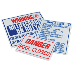 Rainbow Sign Spa Rules 18X24 Two Color | R230300