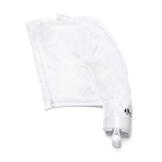 The Polaris 280 All-Purpose Zippered Bag in white by Polaris is ideal for general cleaning or as a replacement filtration bag, featuring a zipper and attachment fitting to keep your pool spotless.
