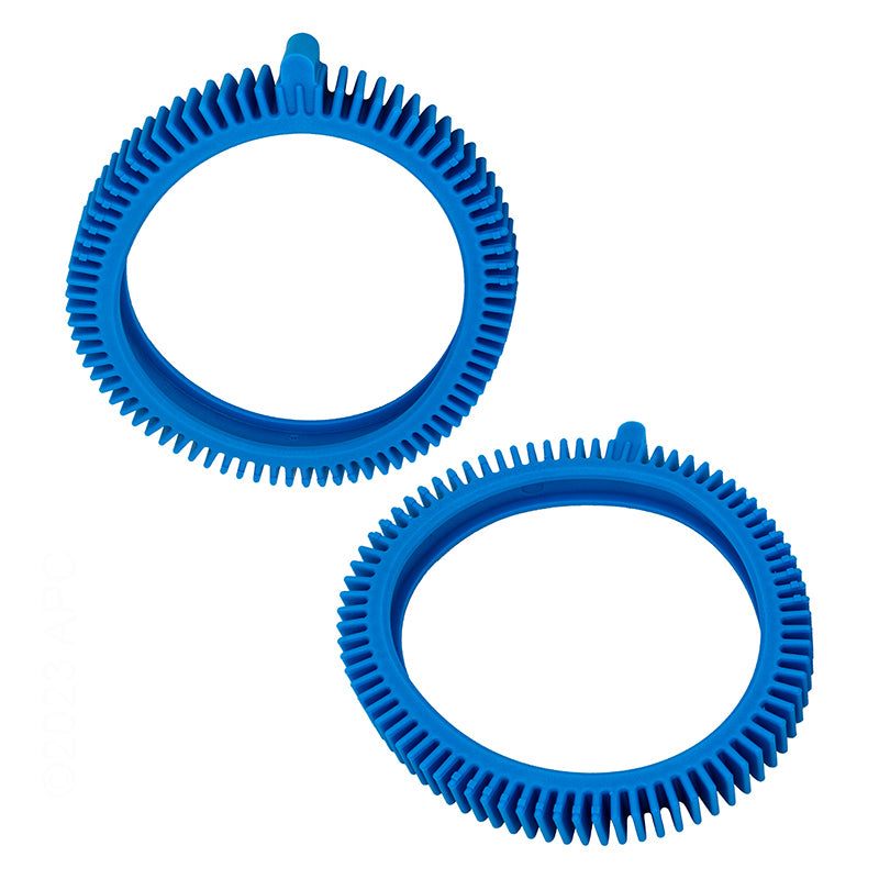 FRONT TIRE KIT WITH SUPER HUMPS BLUE (SOLID HUMP) 2/KIT CONCRETE