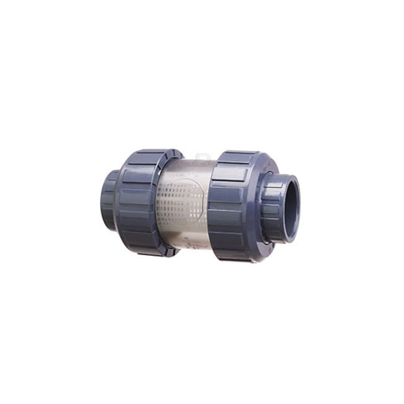 2" SKT TRUE UNION INLINE STRAINER PVC