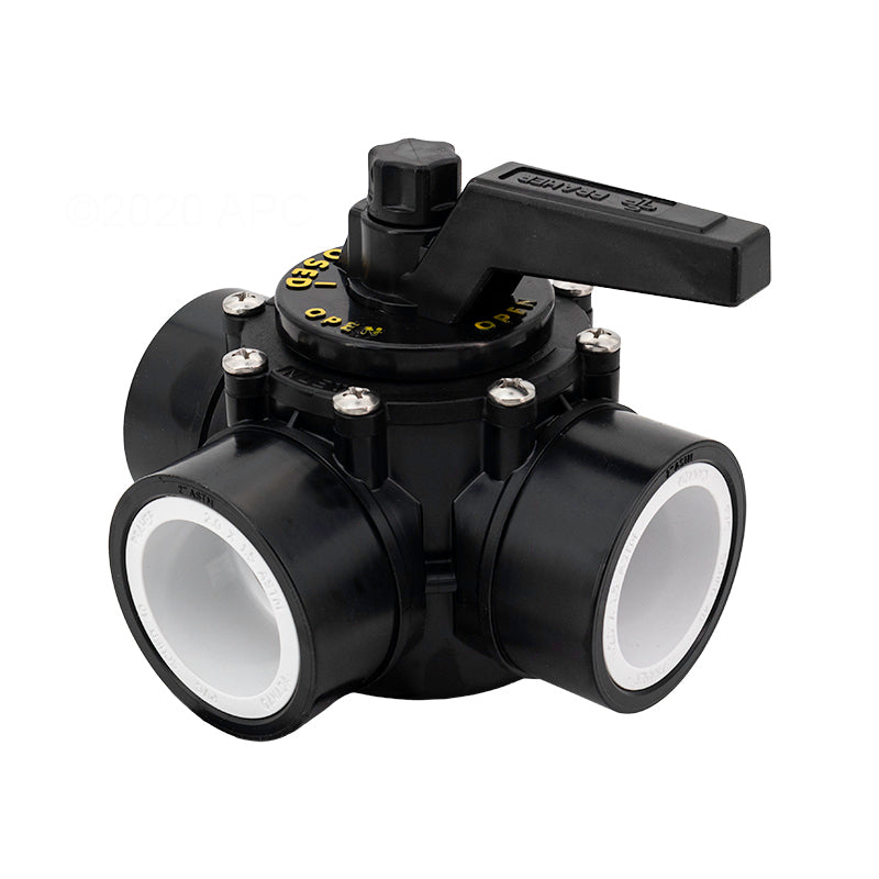 2"/2.5" 3 PORT VALVE WITH BUSHINGS