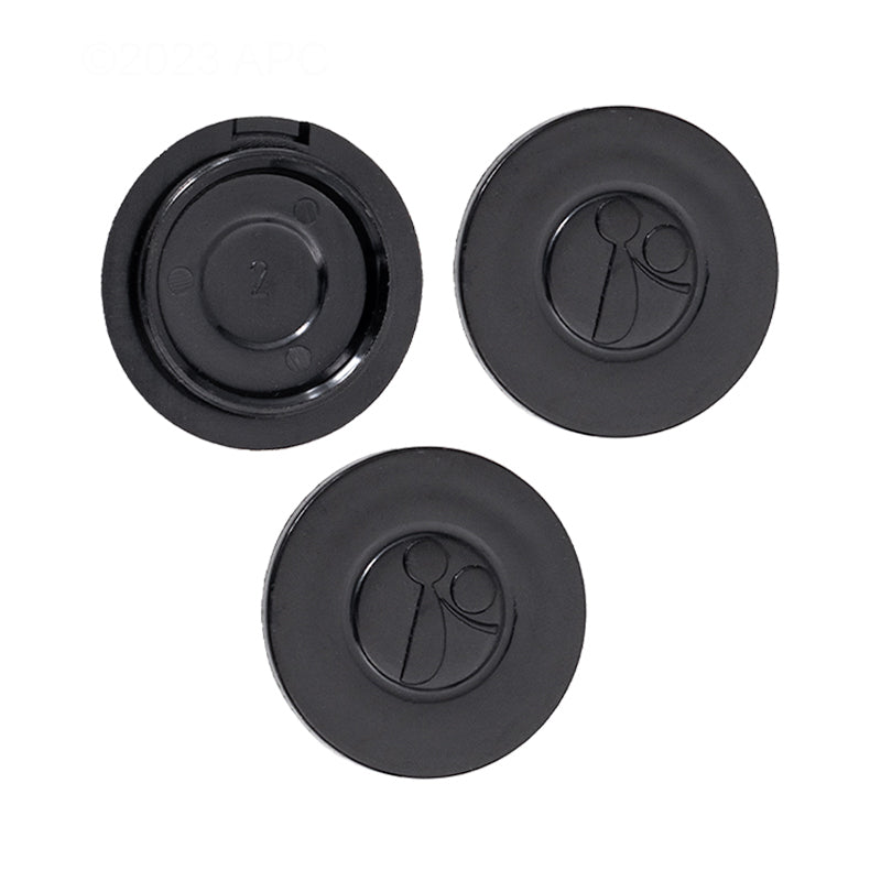 POLARIS BLACK HUB CAP