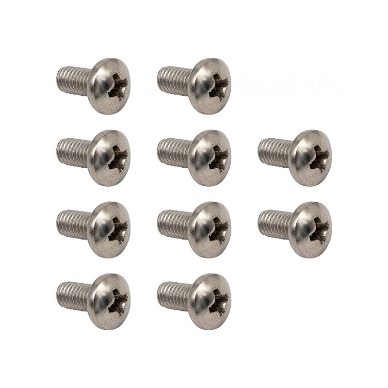 SCREW, 10-32 X 3/8" SS PAN HEAD