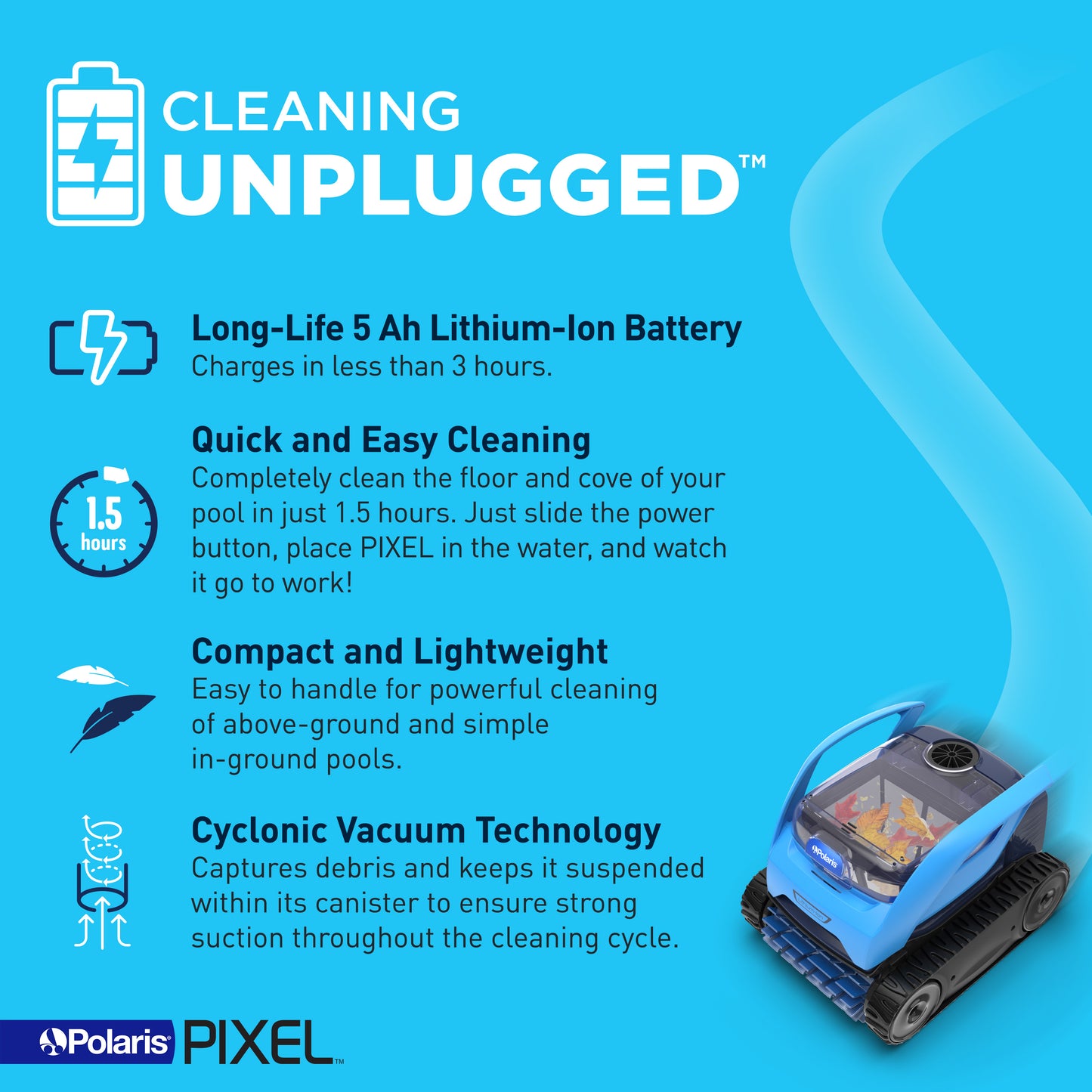 Polaris Pixel Compact Cordless Cleaner