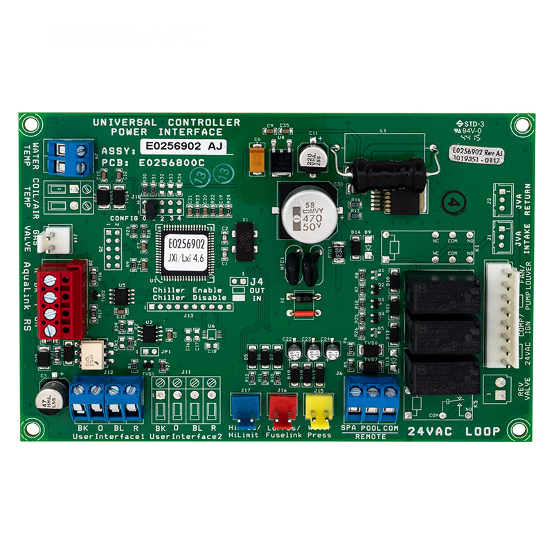 Jandy JXi/LXi Heater Universal Controller PCB Kit | R0458200