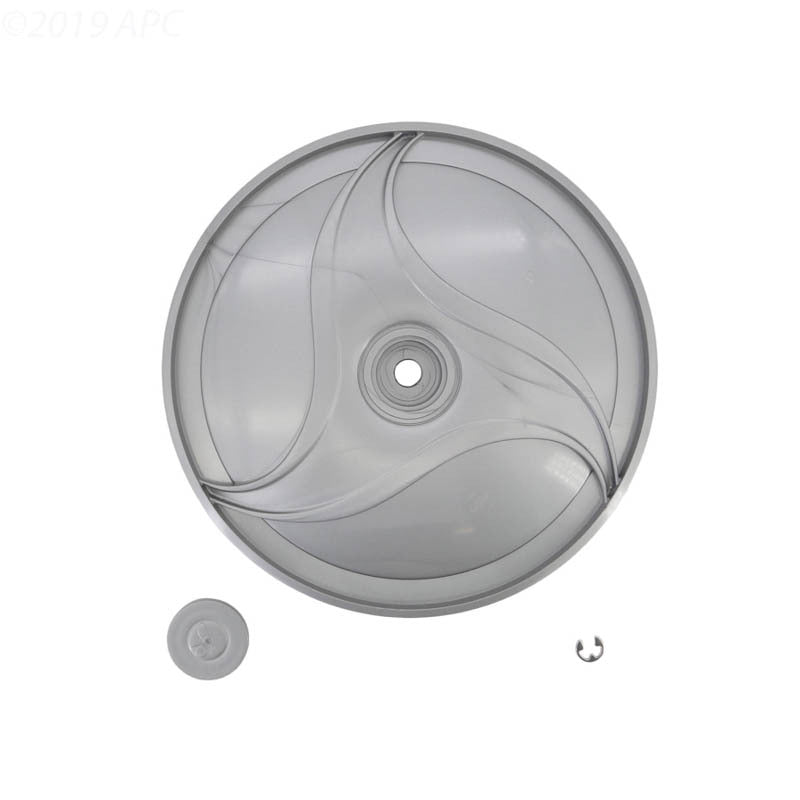 Polaris TR35P/36P Pressure Cleaner Wheel, Double-Side, Silver | R0615700