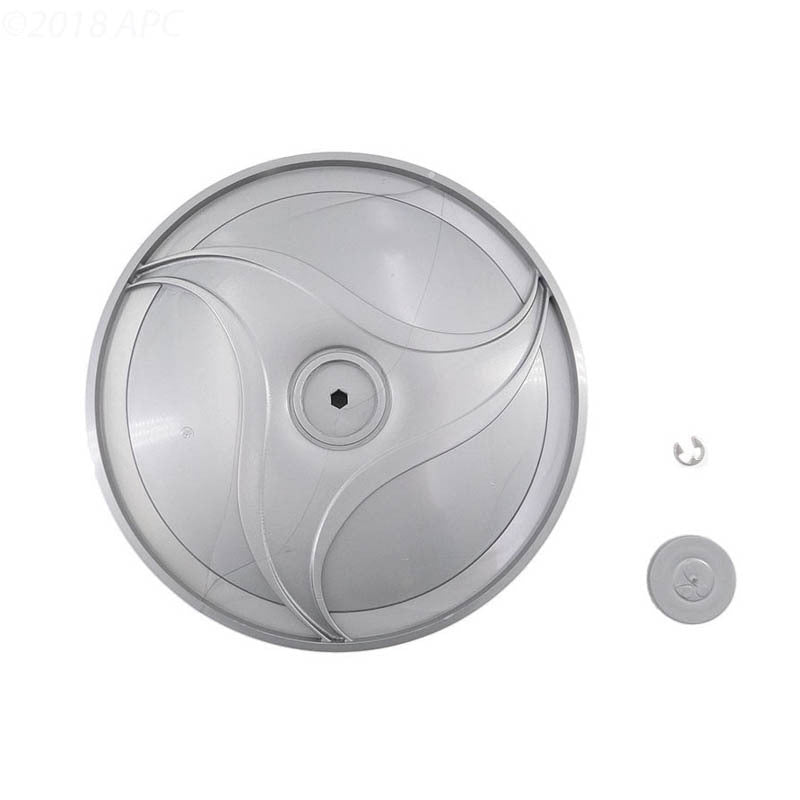 Polaris TR35P/36P Pressure Cleaner Wheel, Single-Sided, Silver | R0615800