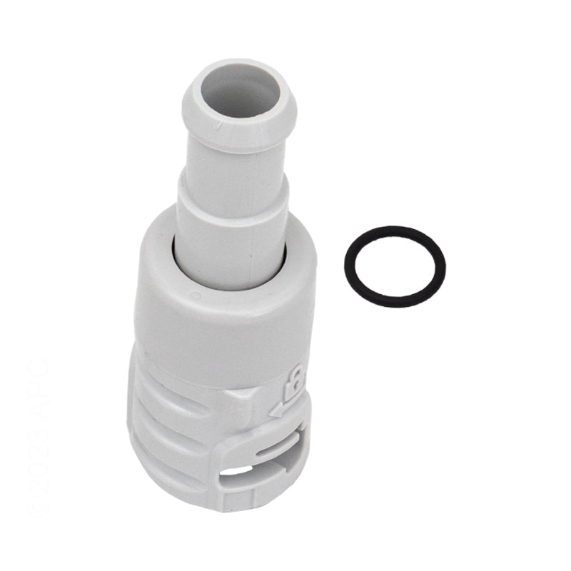 Polaris Quattro P40 Feed Hose Assembly Connector, White | R0838101