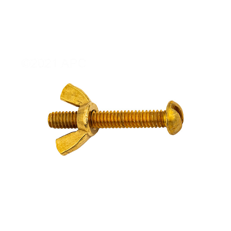 Pentair #155 Brass Wing Nut & Bolt | R221156