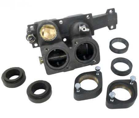 Raypak Complete Cast Iron Inlet/Outlet Header ASME | 006730F