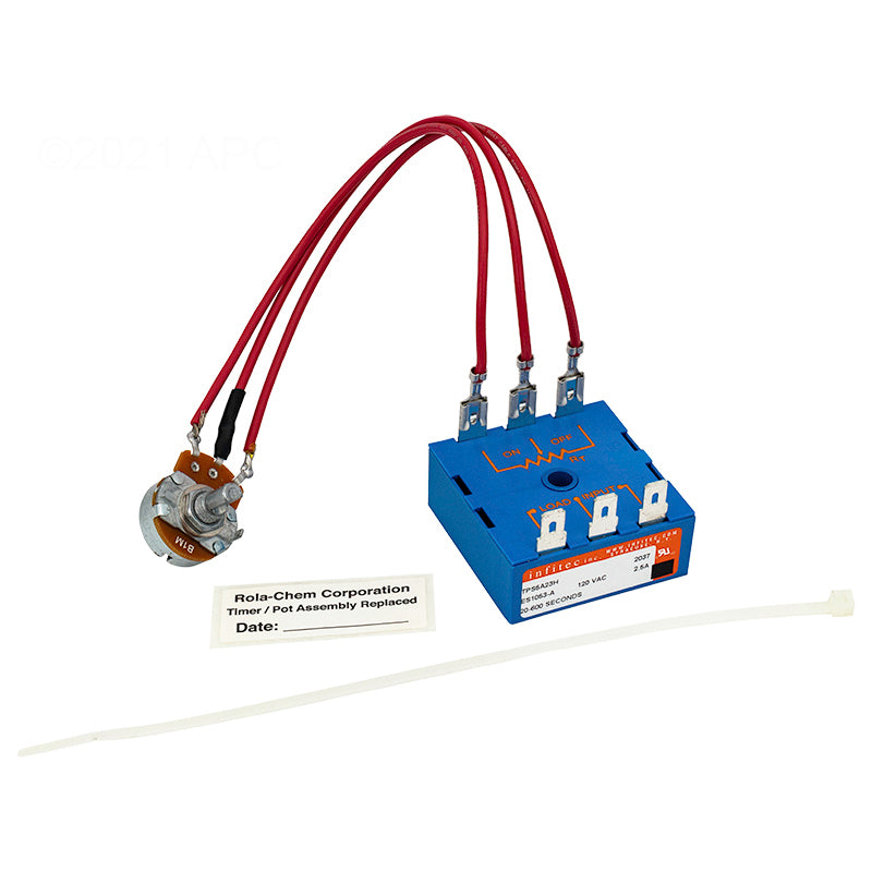 TIMER W/POT ASSEMBLY 120 VOLT