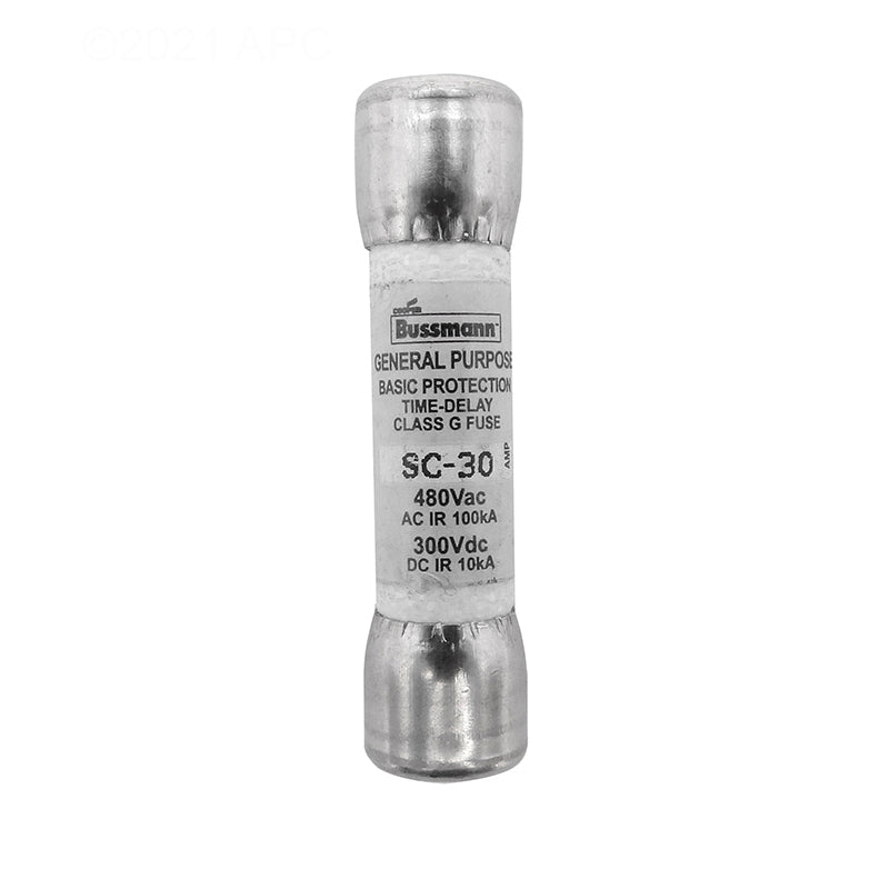 FUSE 30AMP SC SERIES SLOW BLOW