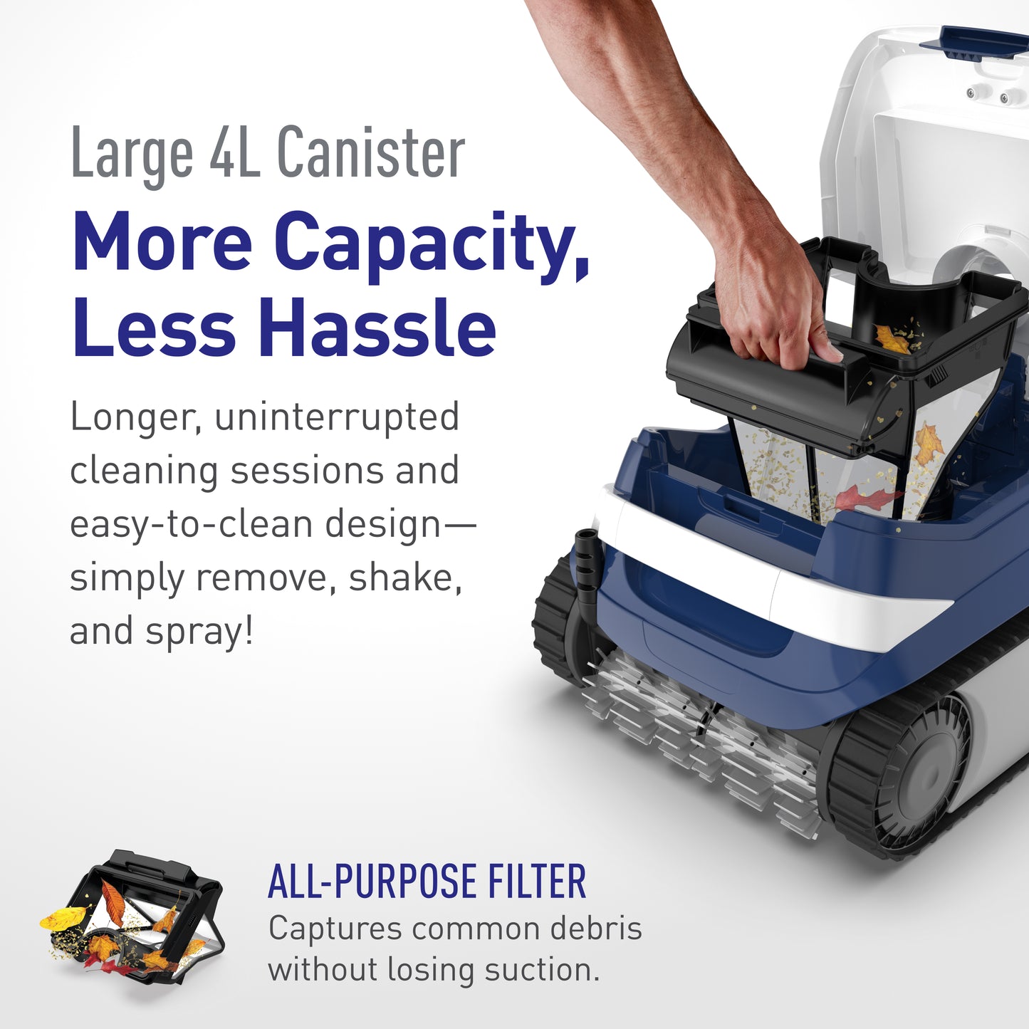 Polaris ERA 820 Dual-Traction Robotic Cleaner