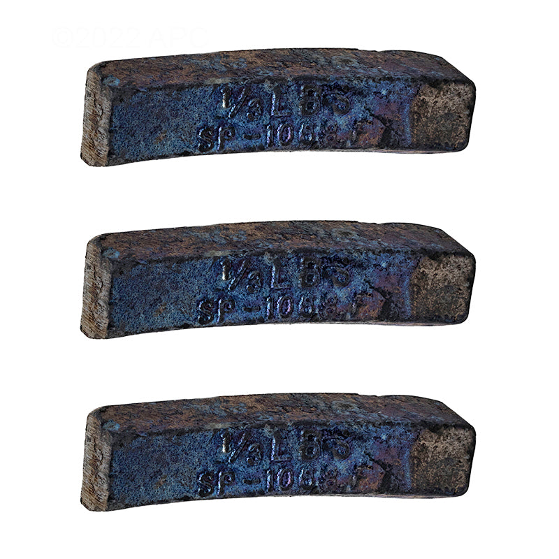 WEIGHTS SET FOR SUPER VAC VACUUM TRIANGULAR