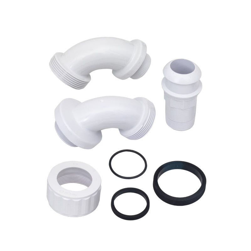 Hayward 1.5" MPT Union Elbow, White | SP1485
