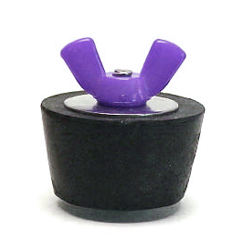 # 6 WINTER PLUG 1" FITTING COLORED WINGNUT (PURPLE)