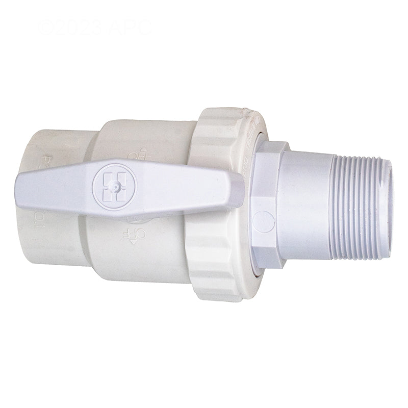 Hayward 2 Way Ball Valve 1.5IN. Skt Hayward Trimline (Part #SP0723S)