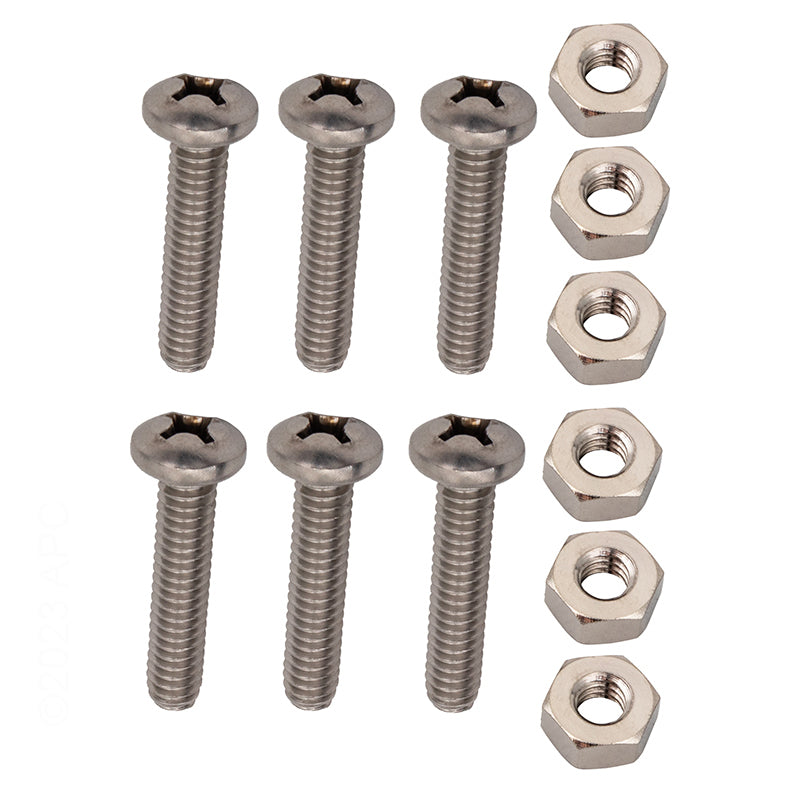 Hayward Cover Screw w/ Nut, 6/Pack | SPX0710Z1A