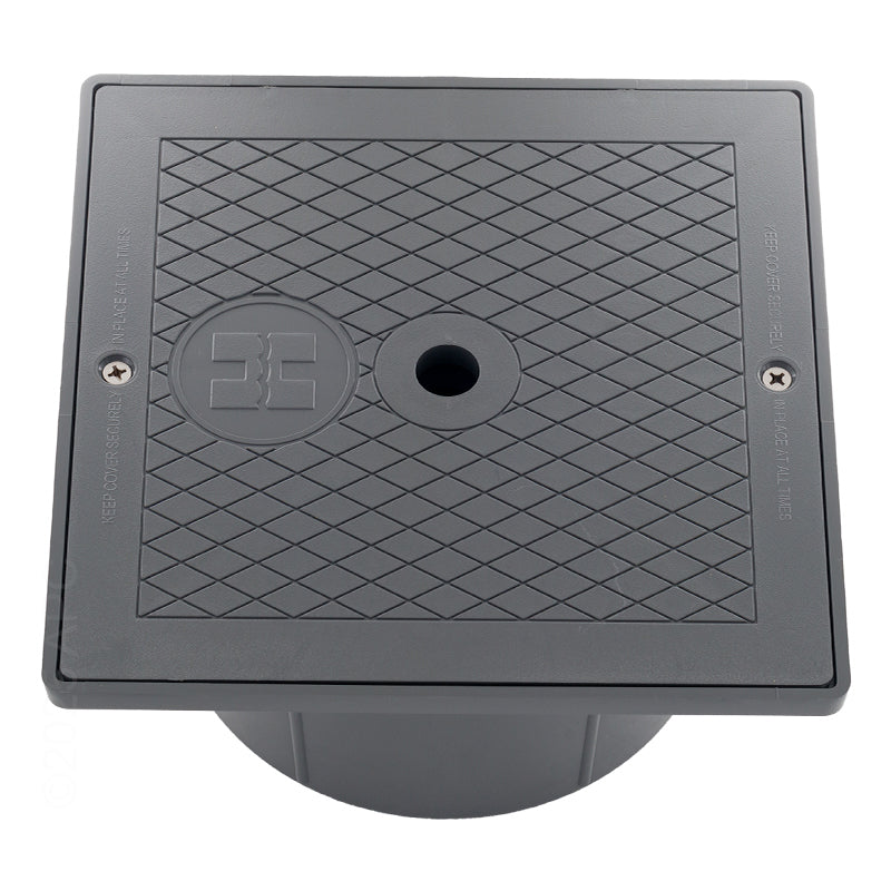 Hayward Skimmer Square Collar & Cover Assembly, Dark Gray | SPX1082EFDGR