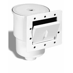 Swimline A/G Standard Thru-Wall Skimmer, White | 8940