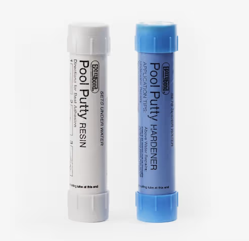 Atlas Minerals 2-Part Pool Putty, White, 14 oz | 530318