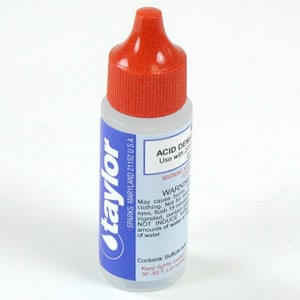 Taylor Acid Demand Reagent, 2000 Series, 3/4 oz | R-0005-A-24