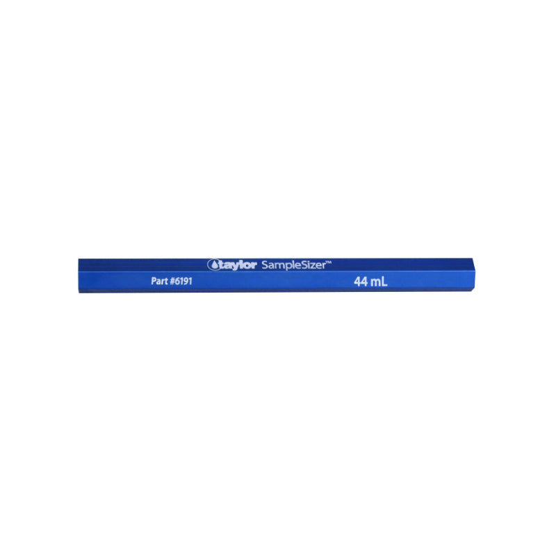 SAMPLESIZER, 44ML, ANODIZED ALUM