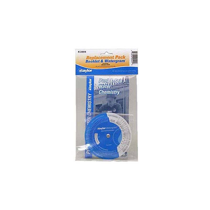 REPLACMENT BOOKLET/WATERGRAM