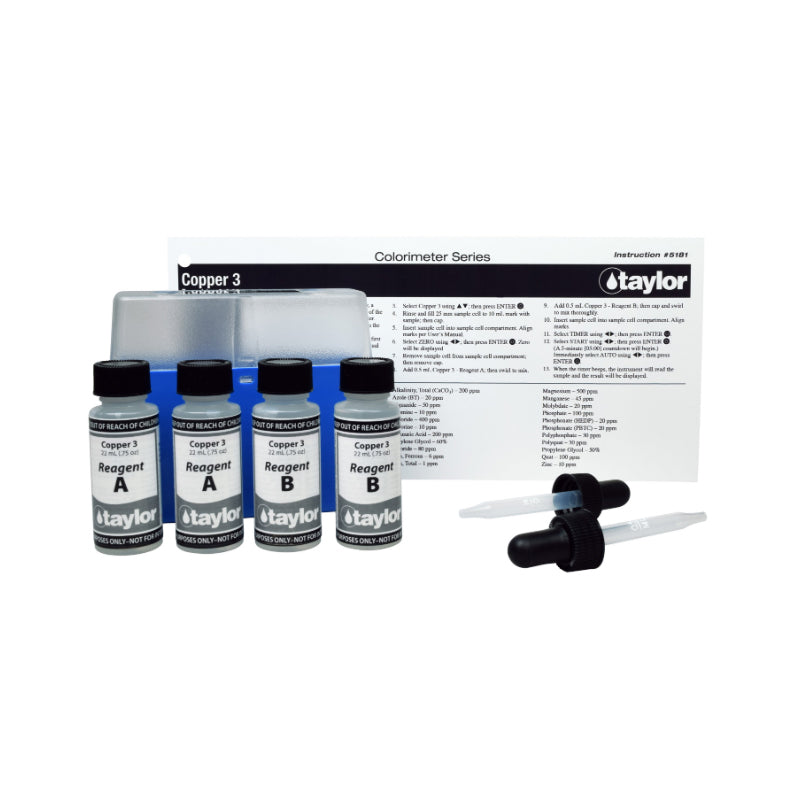 REAGENT PACK, COLORIMETER, COPPER TOTAL 3