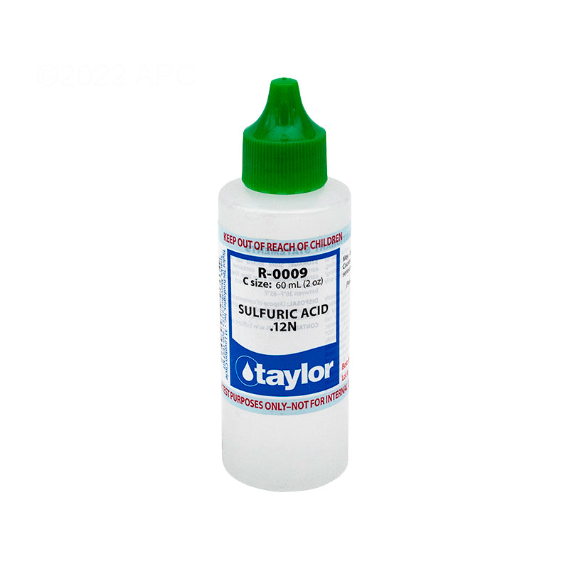Taylor R-0009 Sulphuric Acid .12N