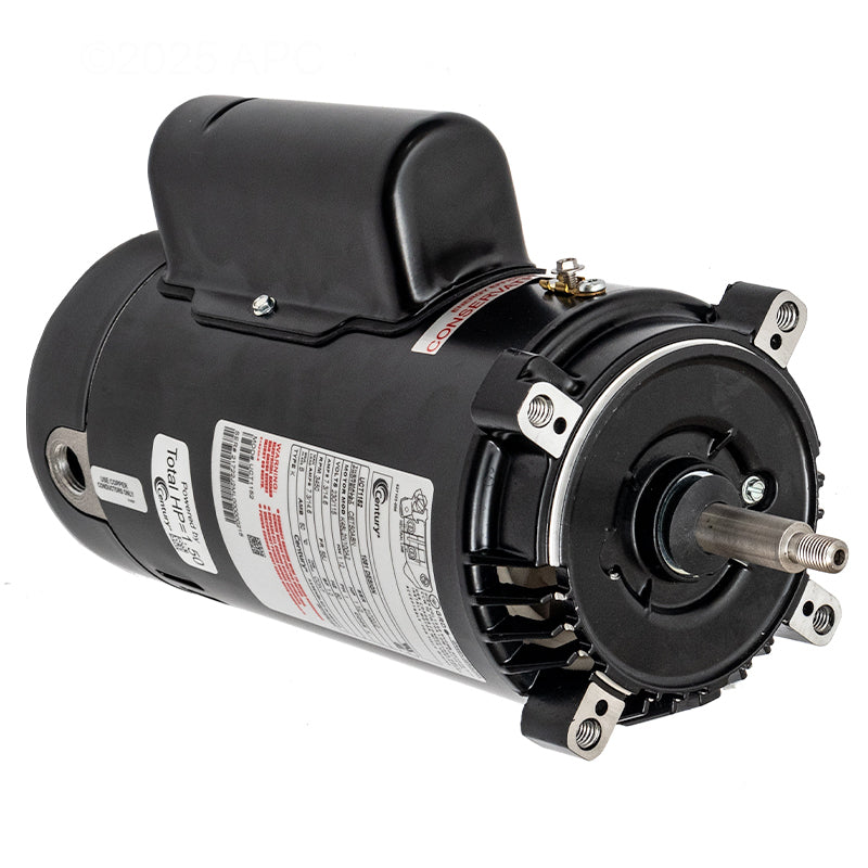 Century Pool Pump Motor 1-1/2HP 1-Speed 1 Phase 60Hz 230/115V 56J Frame | UCT1152