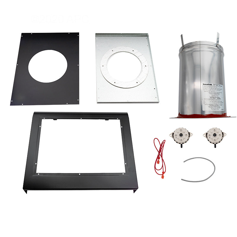 Hayward H-Series Horizontal Indoor Vent Adapter Kit | UHXPOSHZ13008