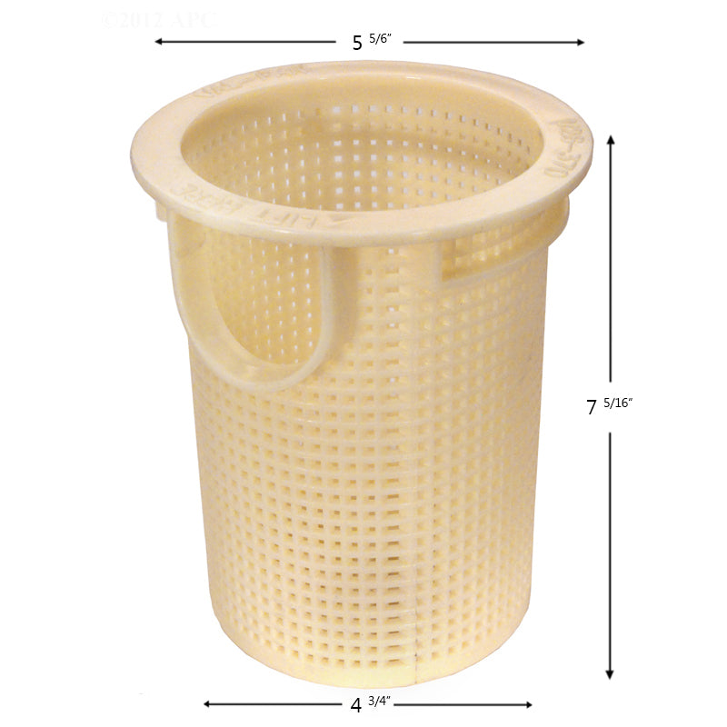 PUMP BASKET STARITE MAXEGLAS II MAXEPRO DYNAPRO PUMP PLASTIC