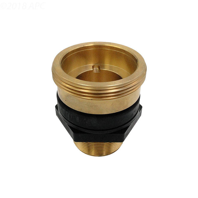 2" BRASS BULK HEAD