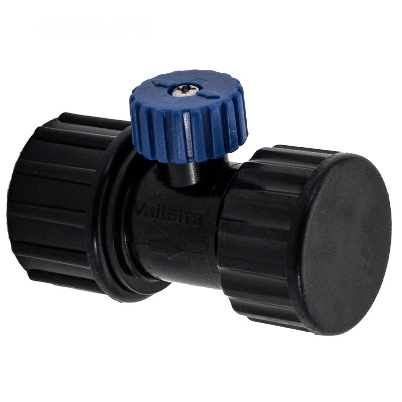 HI FLOW BALL VALVE WITH CAP
