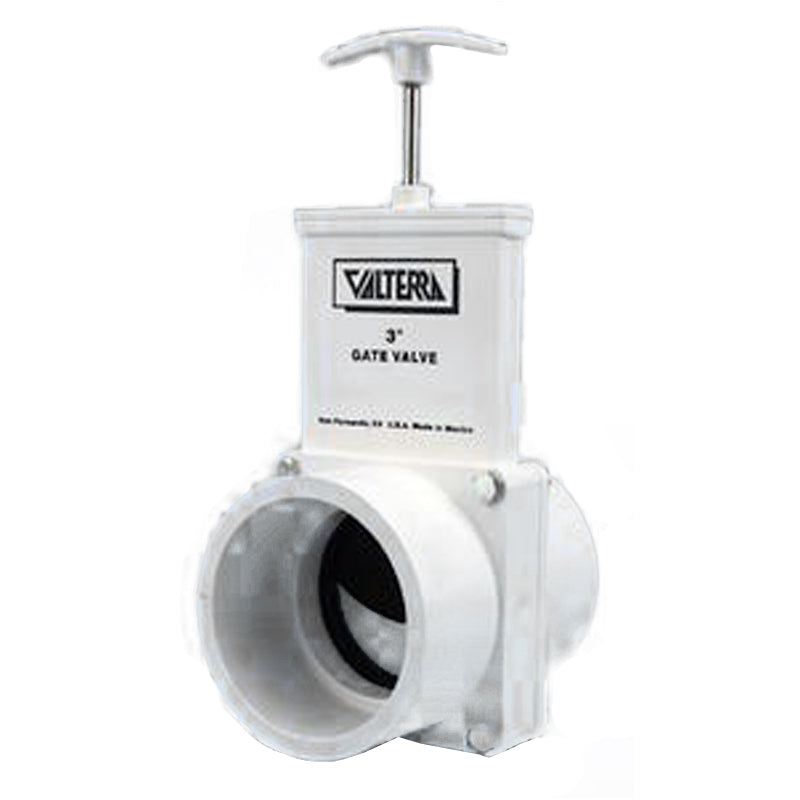 3" SLICE GATE VALVE, PVC SLIP