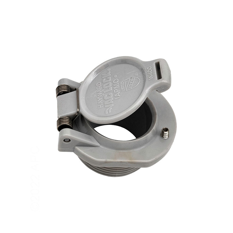 Hayward VAC Lock Safety Wall Fitting, Light Gray | W400BLGP