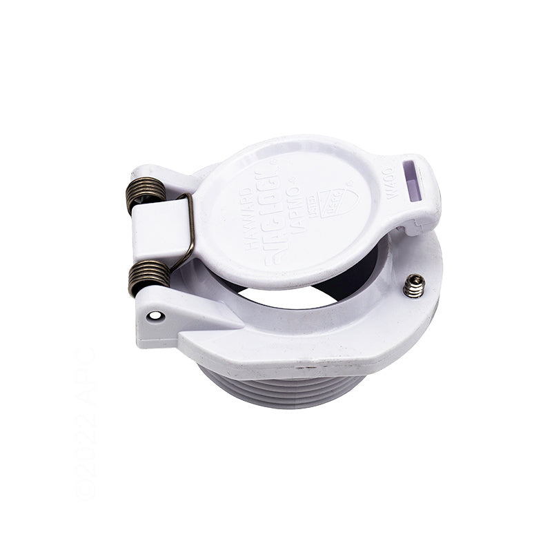 Hayward Vac Lock Safety Wall Fitting, White | W400BWHP