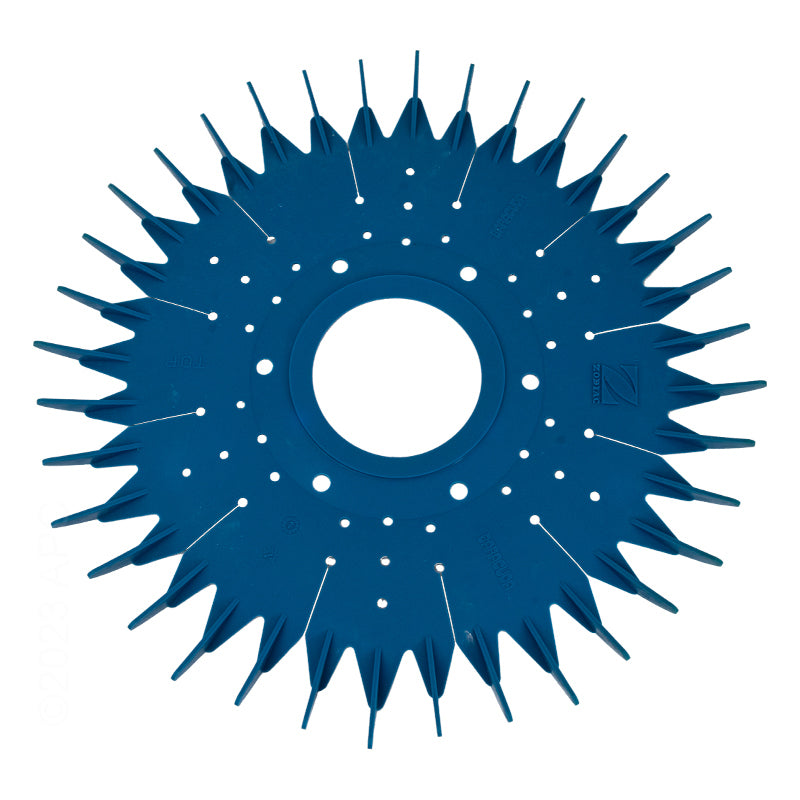 FINNED DISC - TURQUOISE