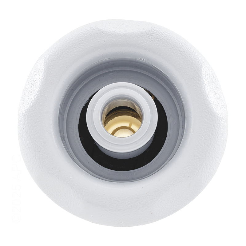 5-Scallop Massage Thread In Poly Storm Gunite Jet Internals Gray