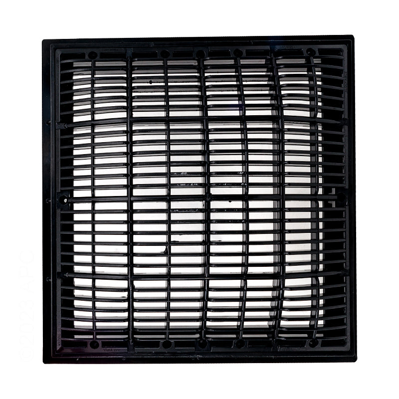 12" X 12" VGB COMPLIANT GRATE BLACK