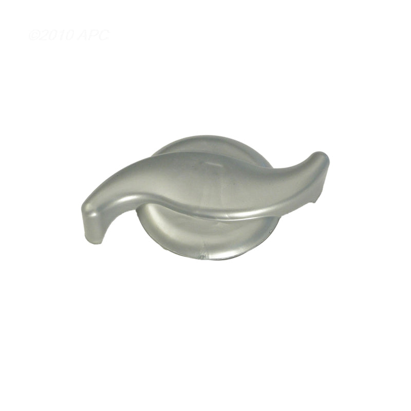1" AIR CONTROL HANDLE PORSHE SILVER