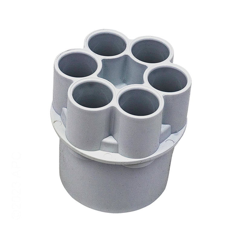 2"S, (6) 1/2"S PORTS