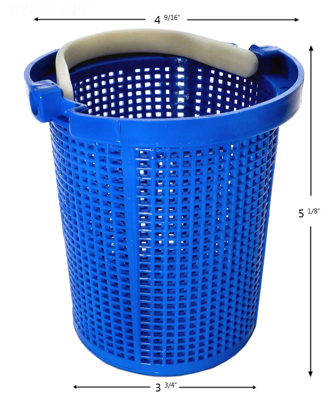 PUMP BASKET PENTAIR AMERICAN / STARITE W/ SMALL HOLES 39000600 C10833P POWDER COATED