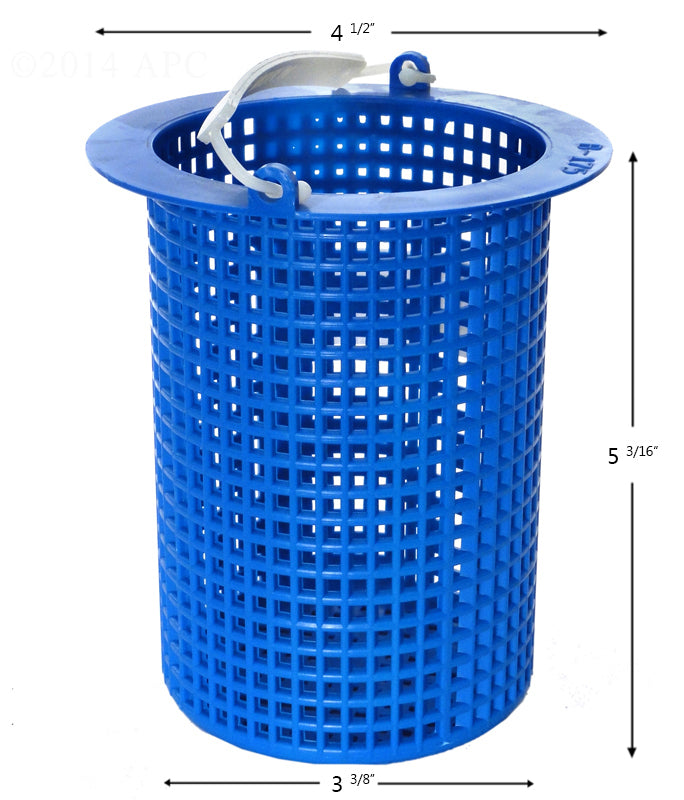 PUMP BASKET JACUZZI / MARLOW 16024002 380750 POWDER COATED