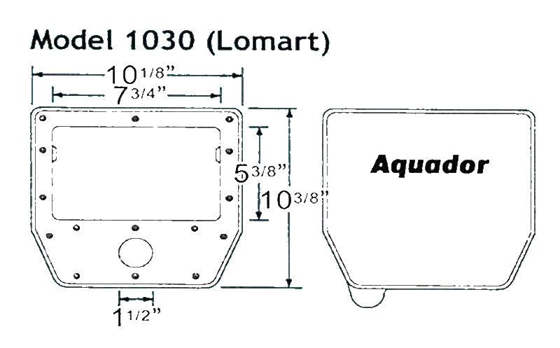 WINTER SKIMMER PLATE LOMART