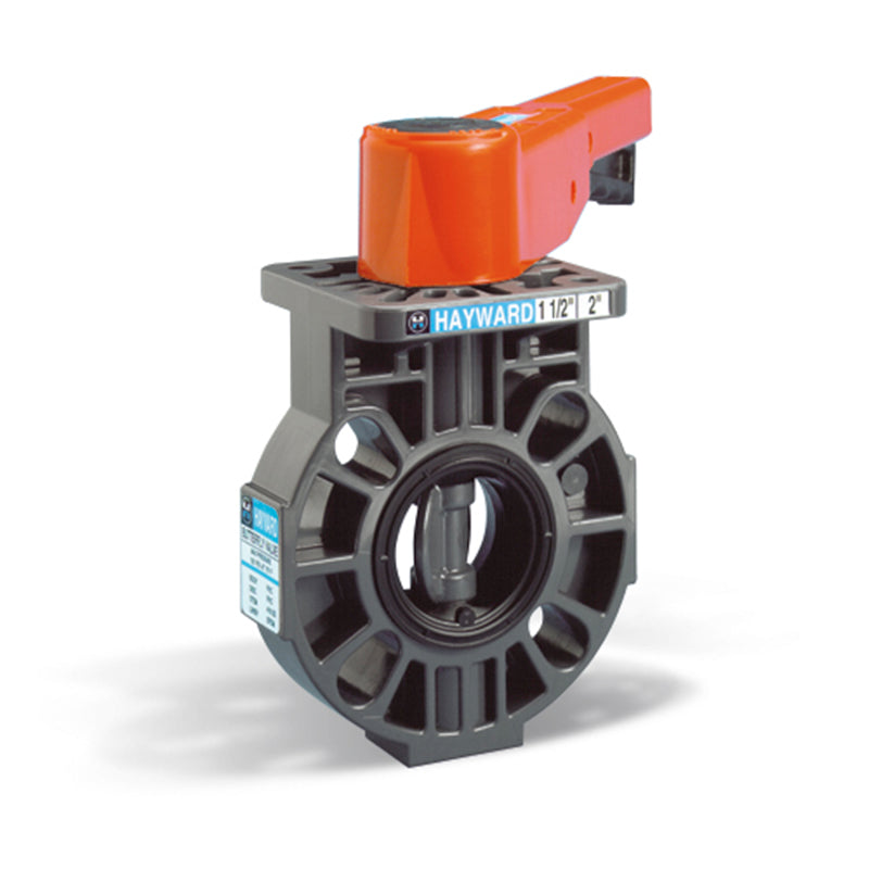 4" LEVER NSF BUTTERFLY VALVE GRAY