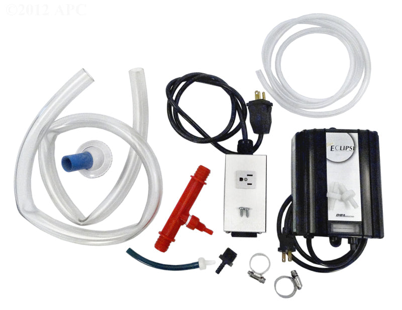 ECS SPA OZ 110V HOT SPRNGS W/ INJECTOR, CORD CONV + PARTS BAG